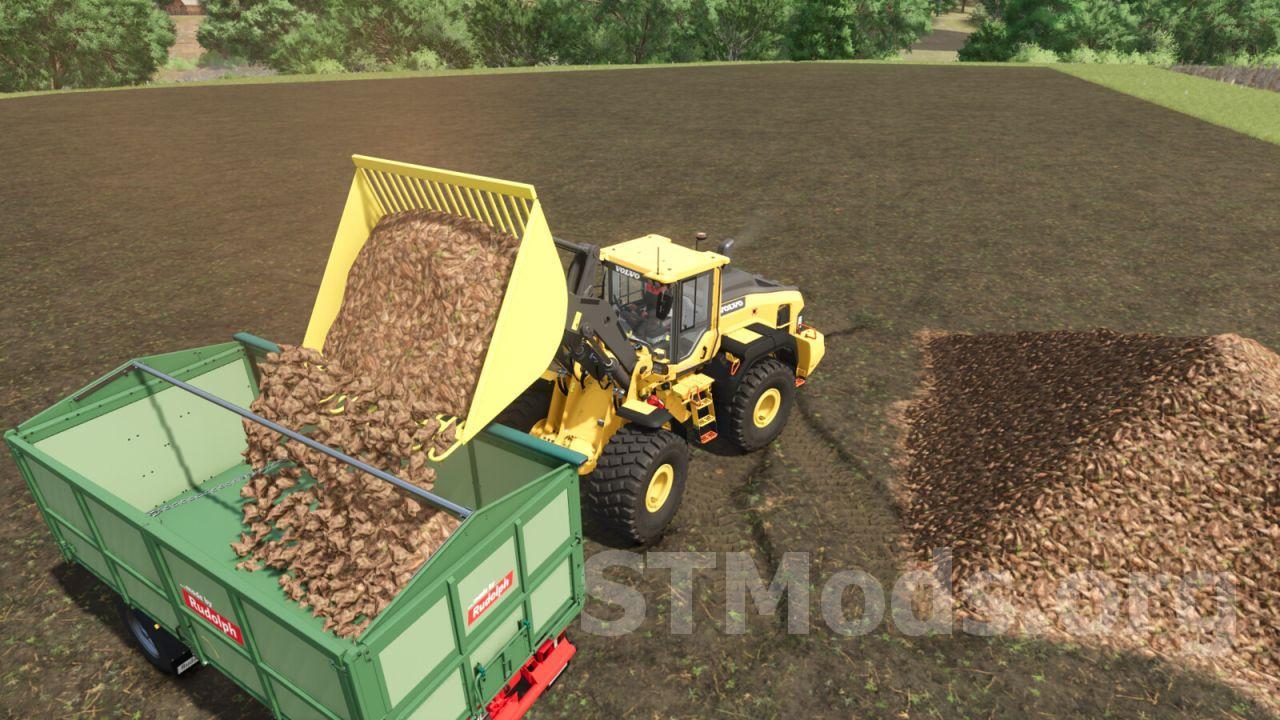 Мод Beet Loader For Wheel Loader версия 1.0.0.0 для Farming Simulator 2025