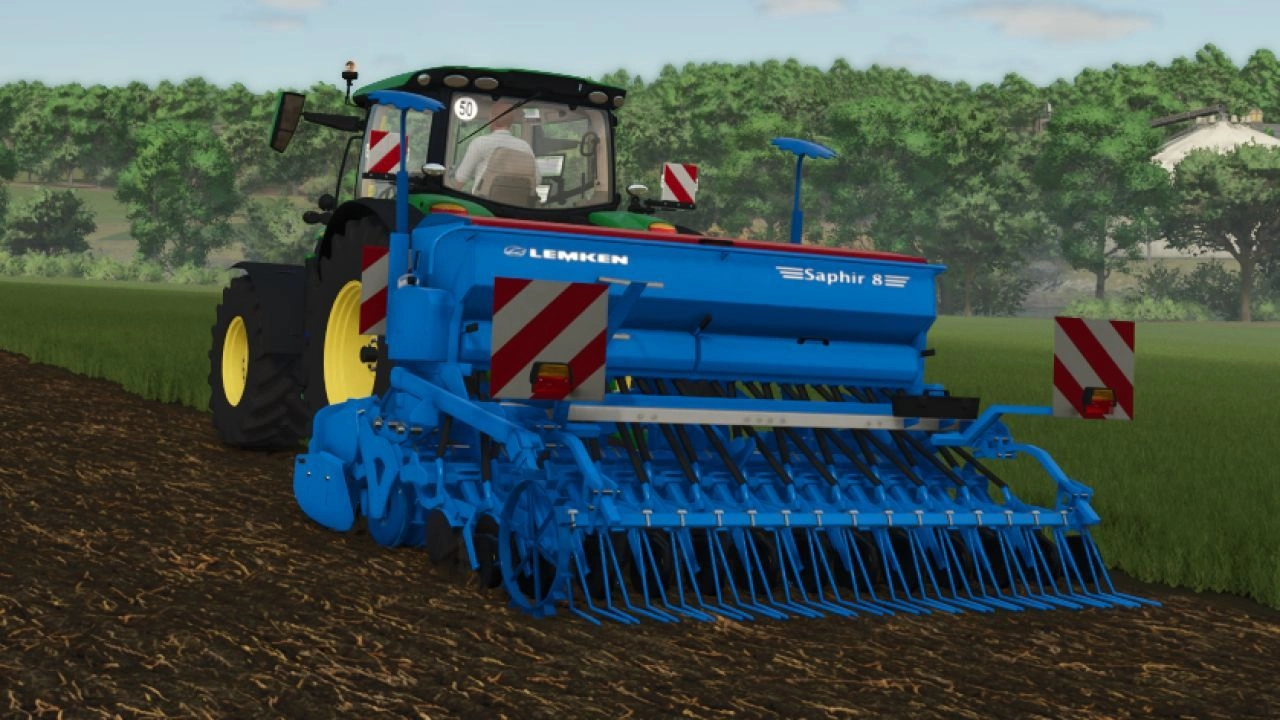 Мод Lemken Saphir 8 версия 1.0.0.0 для Farming Simulator 2025 — изображение 2