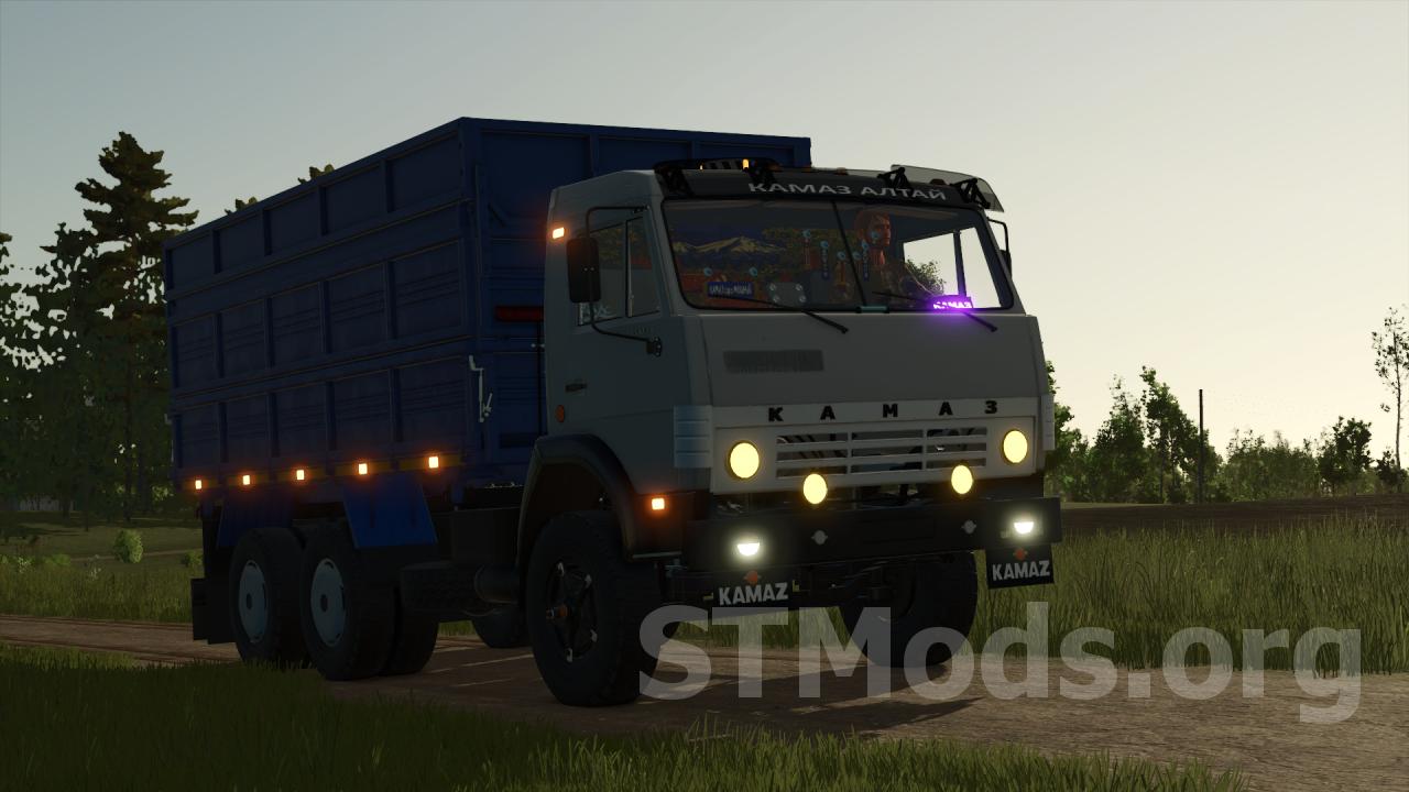 Мод КамАЗ-55102 версия 1.0.0.0 для Farming Simulator 2025 (v1.16.x)