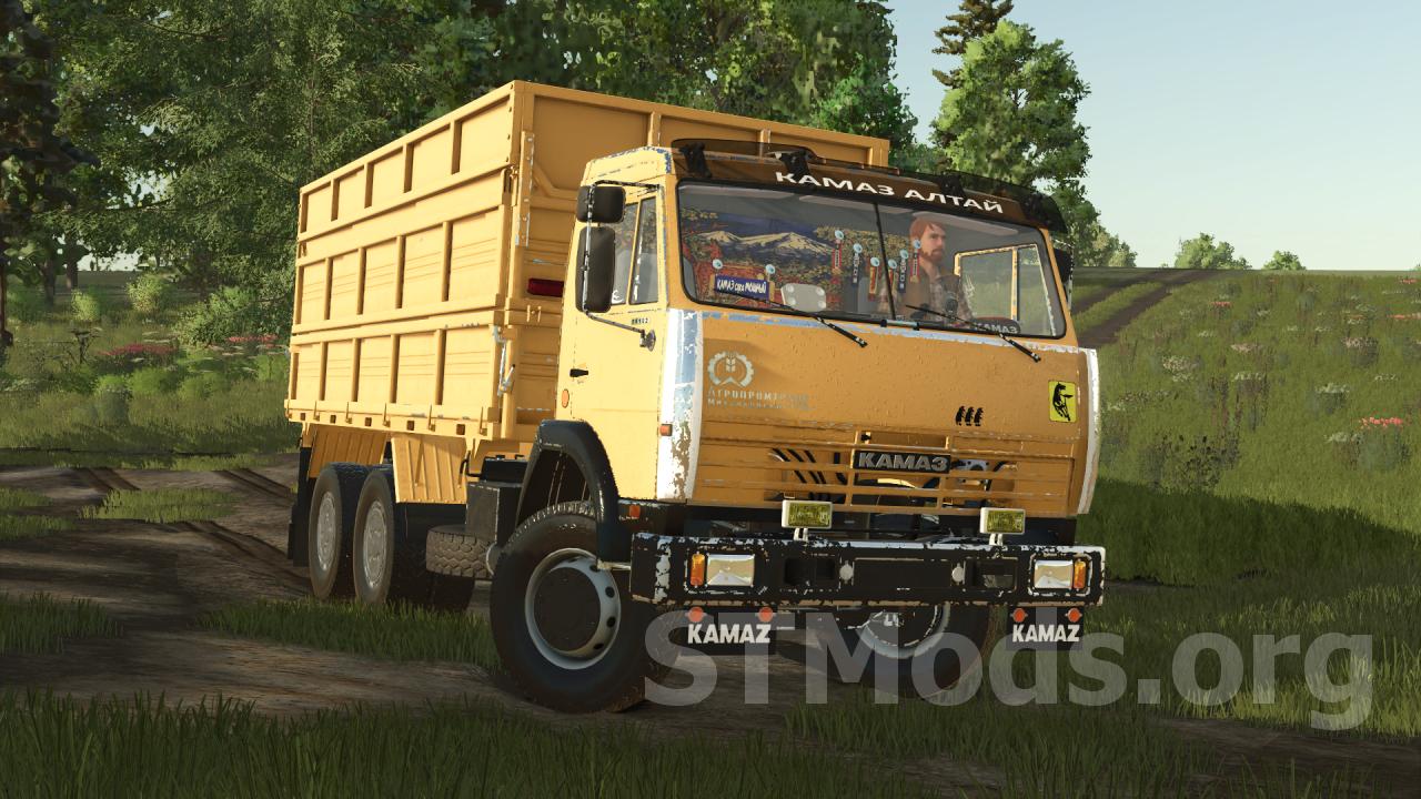 Мод КамАЗ-55102 версия 1.0.0.0 для Farming Simulator 2025 (v1.16.x) — изображение 5