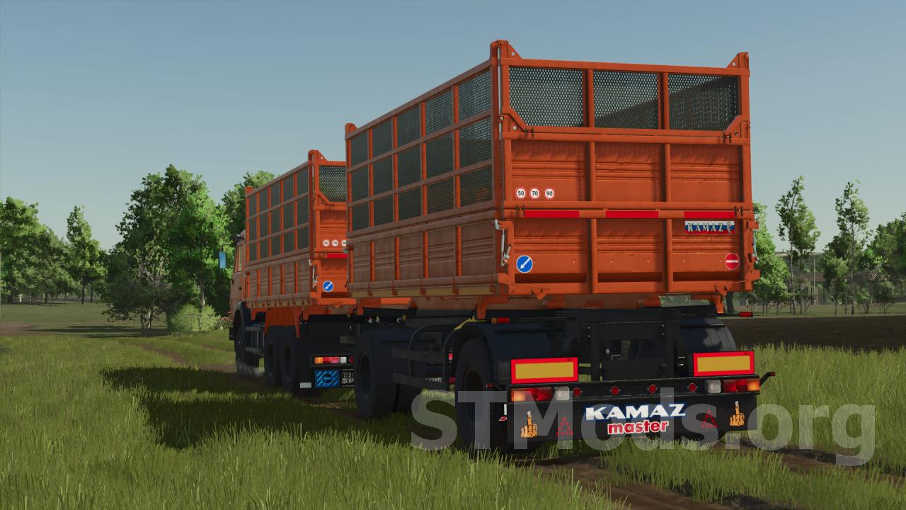Мод КамАЗ-55102 версия 1.0.0.0 для Farming Simulator 2025 (v1.16.x) — изображение 3