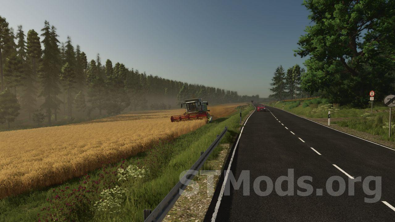Карта «Somewhere In Thuringia IV Crossplay» v1.0.1.0 для Farming Simulator 2025 (v1.16)